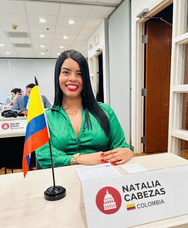Natalia Cabezas en Washington