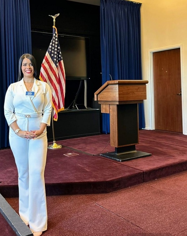 Natalia Cabezas en Washington